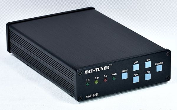 m-AT125E portabler Automatik-Tuner mit Li-Ion Akku