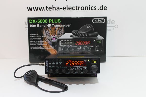 New K-PO DX 5000 incl. TEHA Modifikation 65 WATT